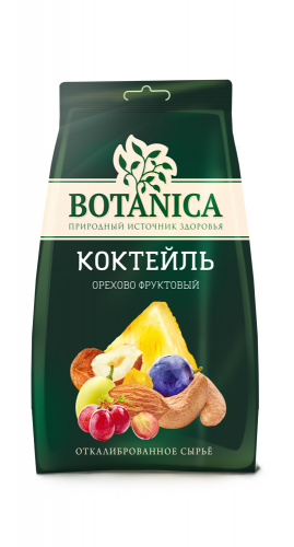 Смесь орехово-фруктовая «Коктейль» Botanica, 150г